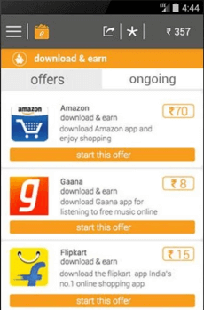 earntalktime refer and free recharge app