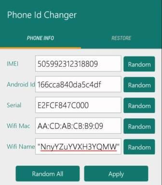 phone id changer module