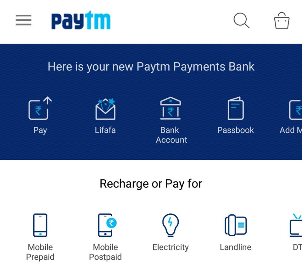 paytm bank opening