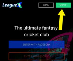 LeagueX login