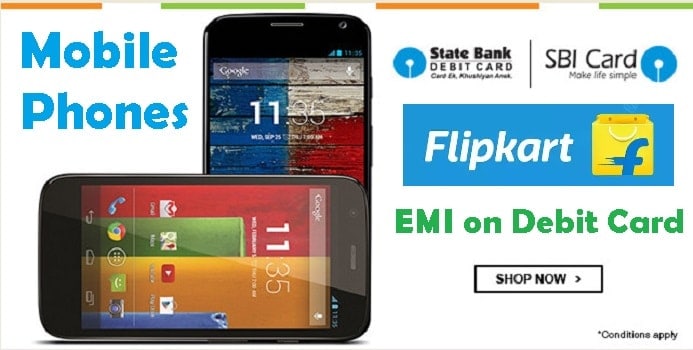 EMI on SBI Debit Card for Mobile Phones