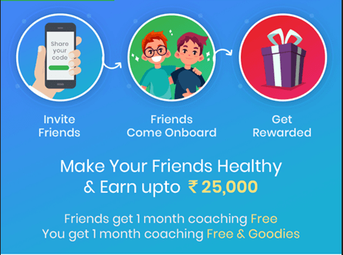 Goqii refer earn