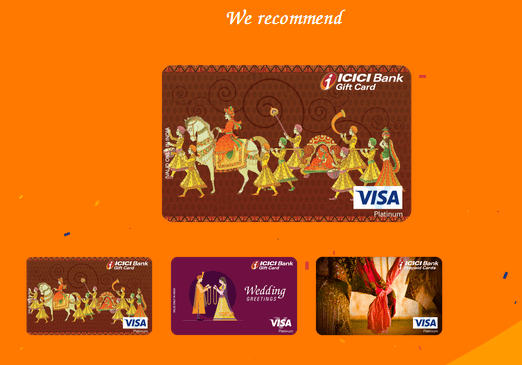 icici gift card