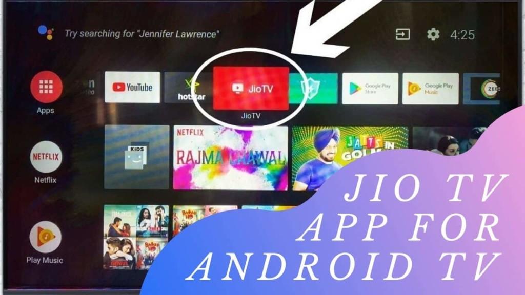 jio tv app android tv