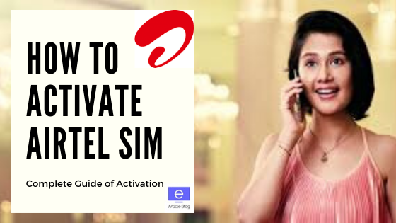 How To Activate Airtel sim