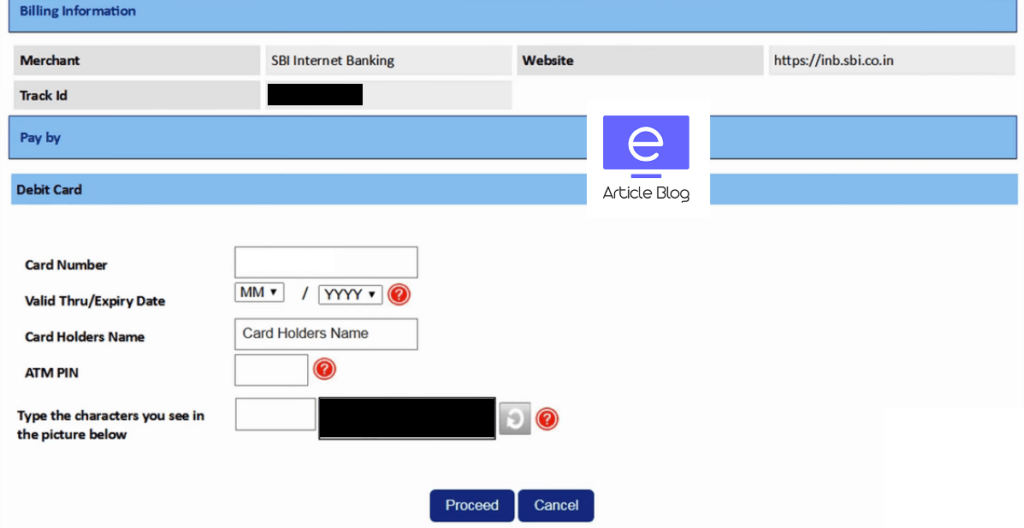 sbi net banking registration without atm card