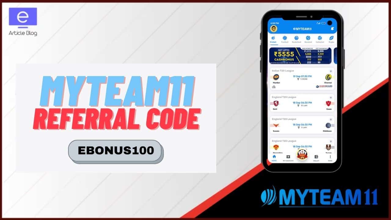 My Team 11 Referral Code