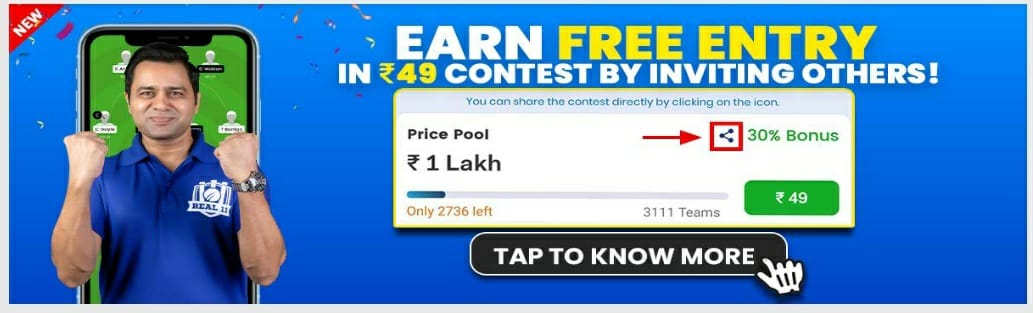 100 bonus use fantasy app paytm withdrawal