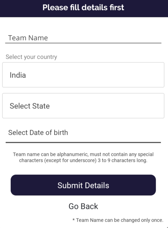 Sports Innings login