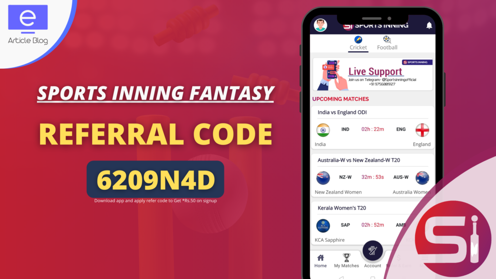 Sports Inning Referral Code