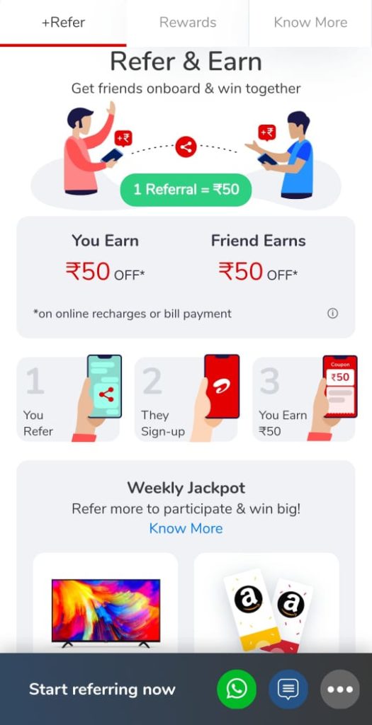 airtel thanks referral code