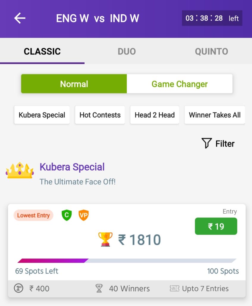 Kubera Fantasy how to play