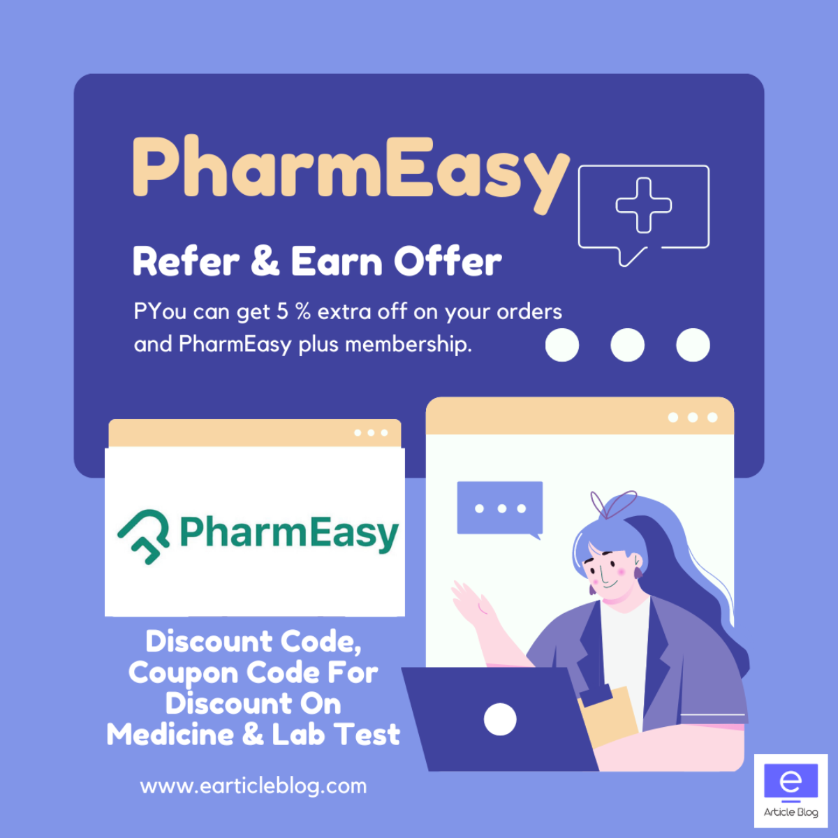 PharmEasy Referral Code 2022, Discount Code, Coupon Code For ...