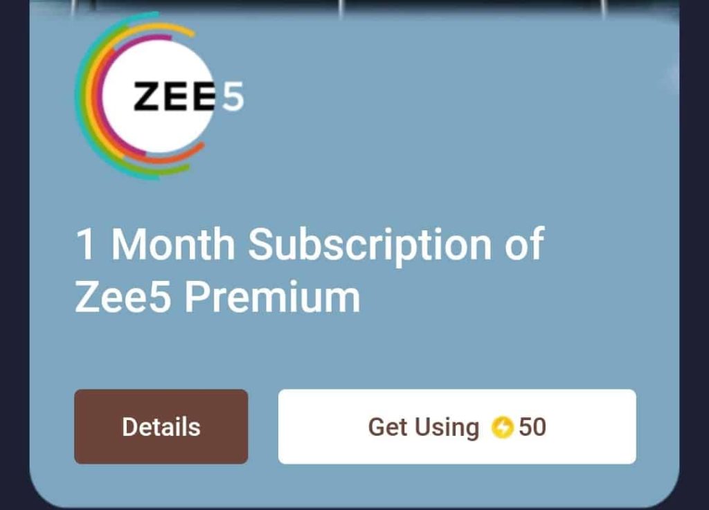 Zee5 Subscription Using Flipkart Supercoins