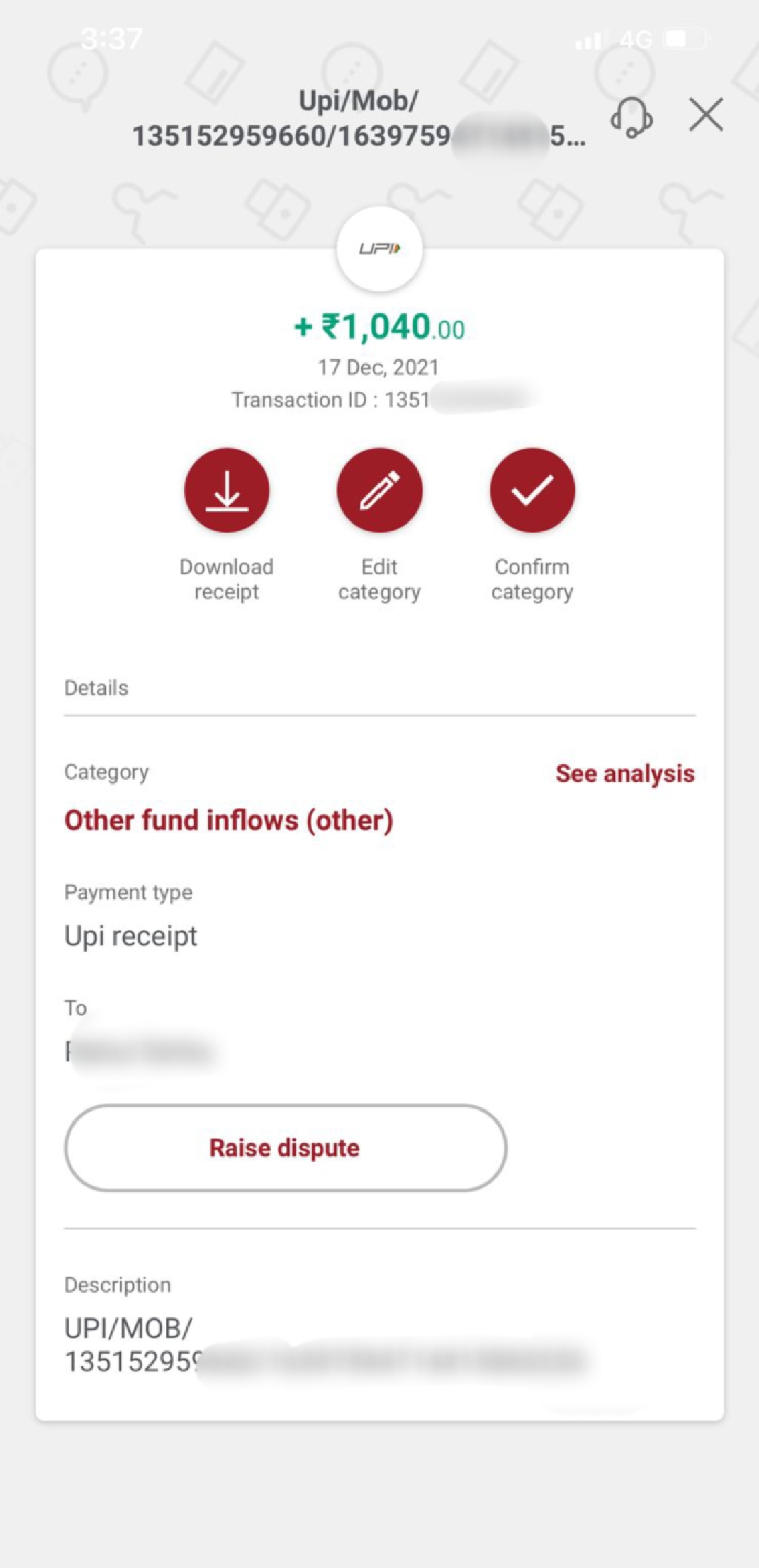 Teen Patti Master Payment Proof