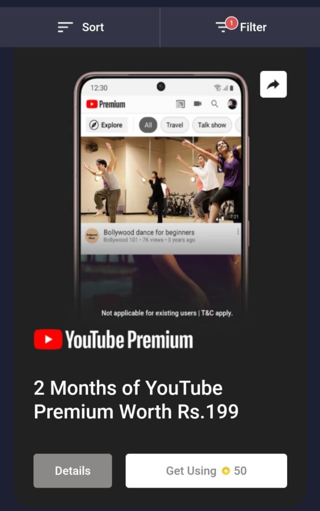 YouTube Premium Free Subscription