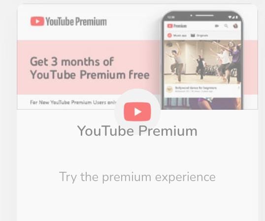 YouTube Premium Free Subscription trick