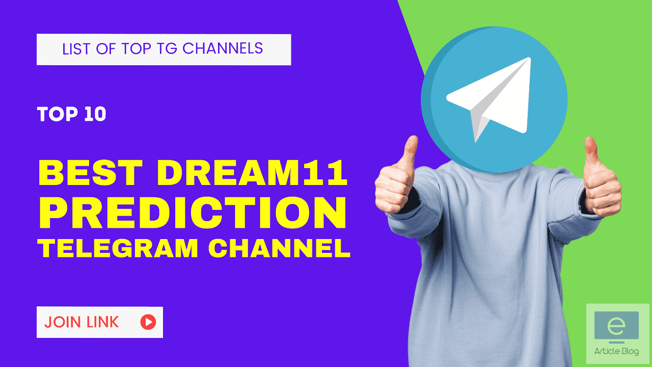 Best Dream 11 Prediction Telegram Channel