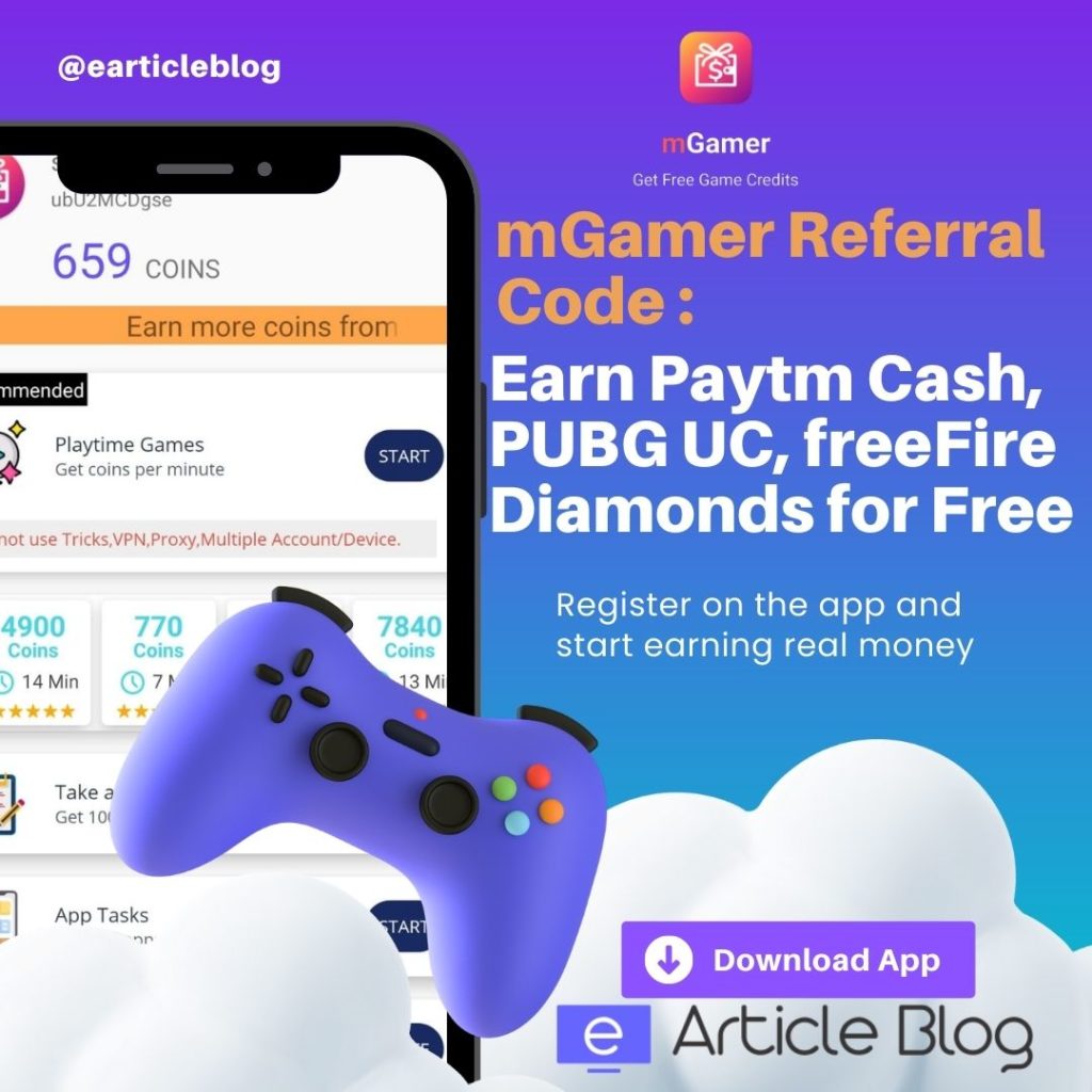 mGamer Referral Code