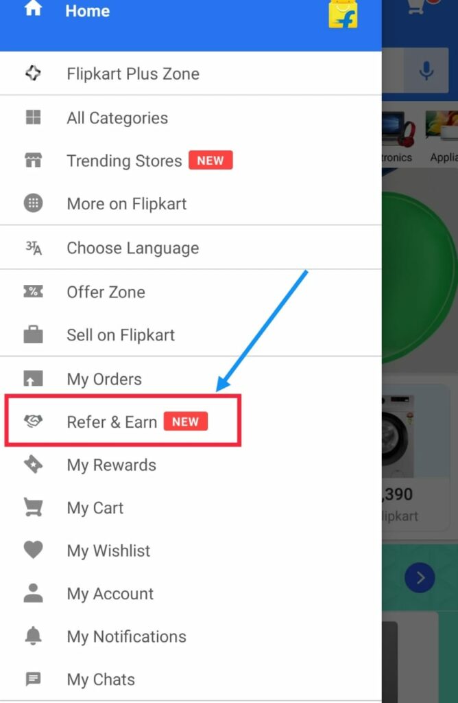 flipkart referral code