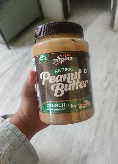 Alpino Natural Peanut Butter Crunch 1 KG