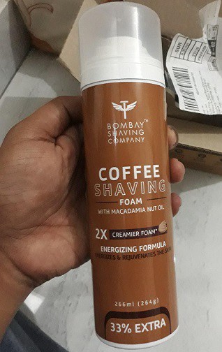 Bombay Shaving Company Coffee Shaving Foam Free Product