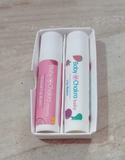 Free Sample BabyChakra Nourishing Lip Balm Duo