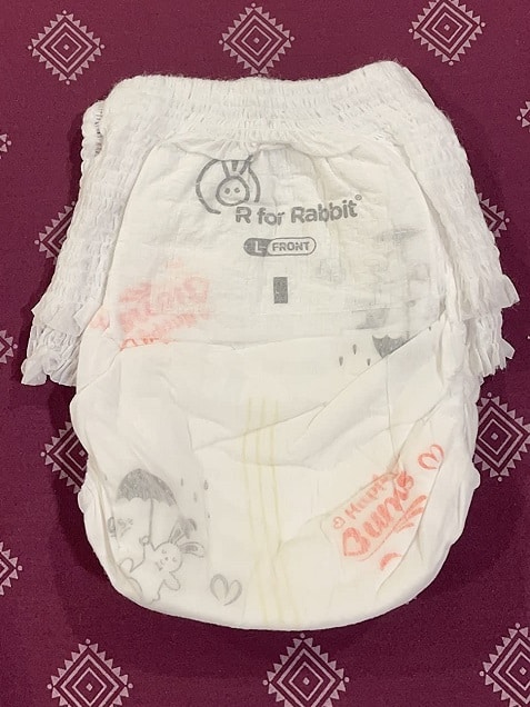 R for Rabbit Diaper Free Sample