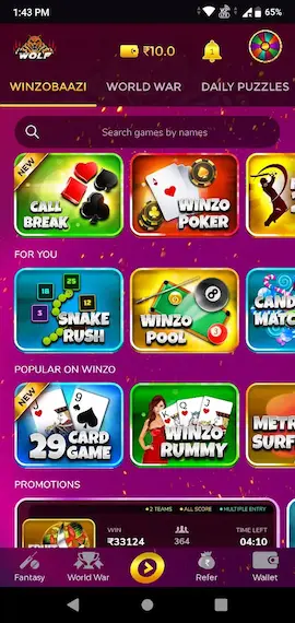 winzo apk for android