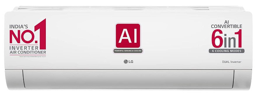 LG 1 Ton 5 Star Inverter Split AC