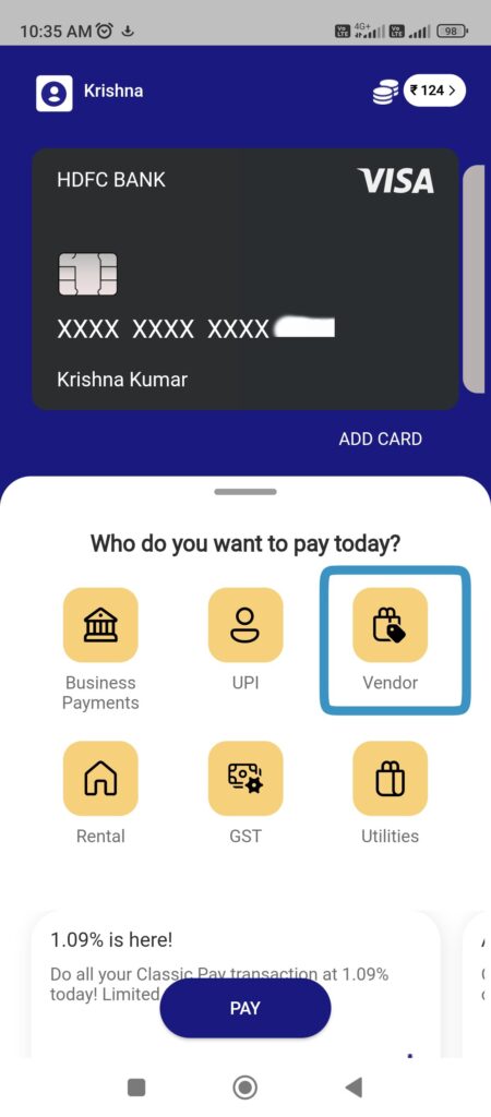 BharatNXT App Homescreen