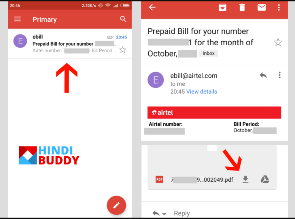 How to Download Airtel EBill