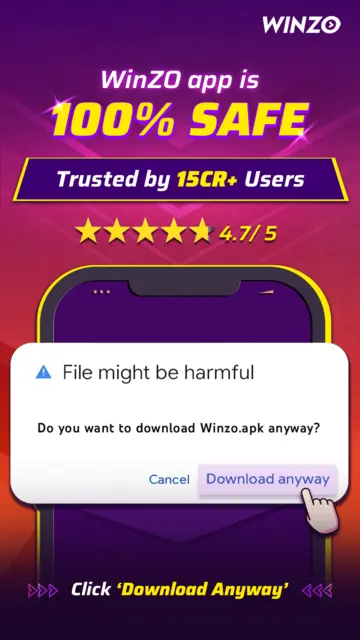 Download Winzo APK in Android Smartphones