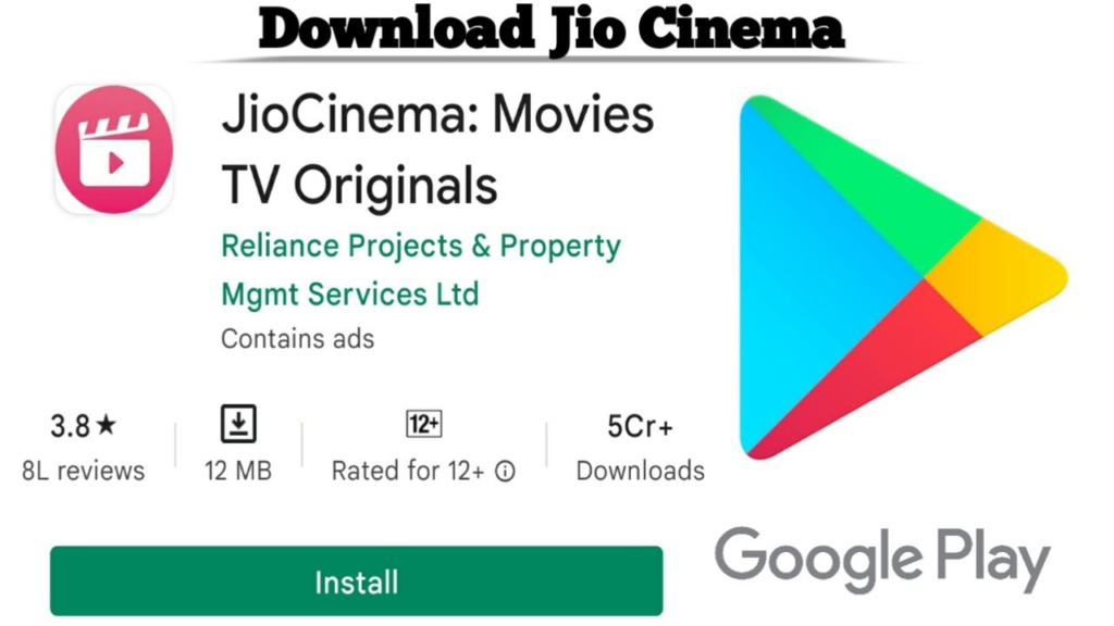 JioCinema Installation Guide