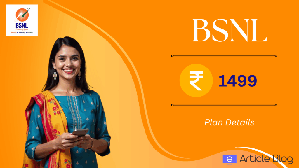 BSNL Rs 1499 Plan Details 
