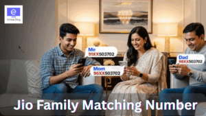 Jio Family Matching Number