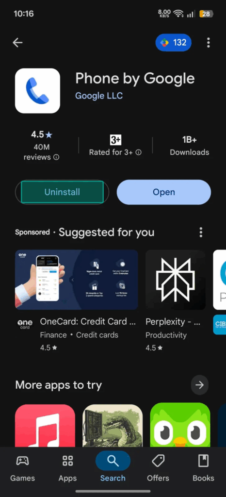 Restore the Old Google Dialer