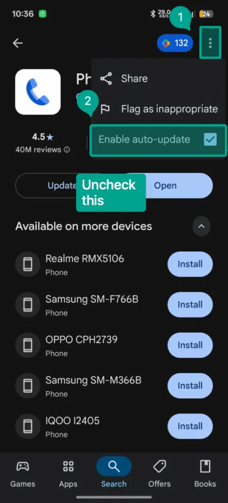 Revert the Android Dialer App to the Old UI