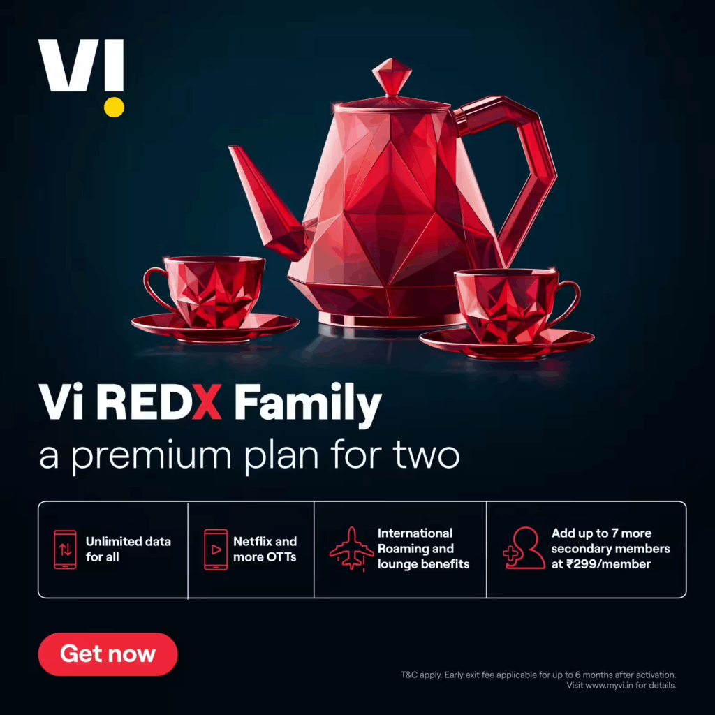 Vi REDX Family Plan