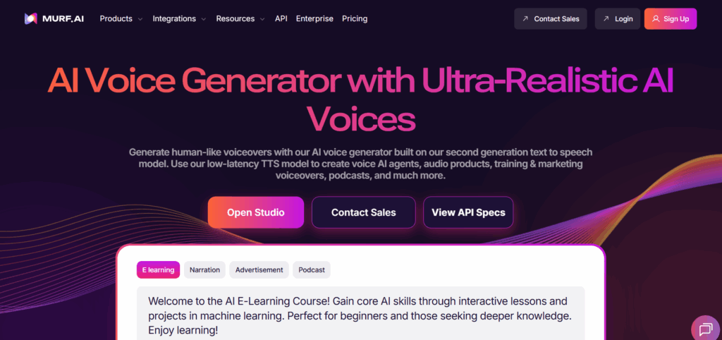 Top 5 Best AI Voice Generator & Text-to-Speech 9 Murf AI