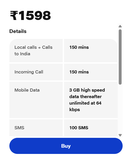 Jio international roaming pack for 1 year