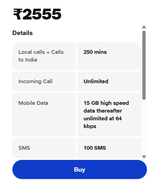 jio International Roaming Pack for 30 Days