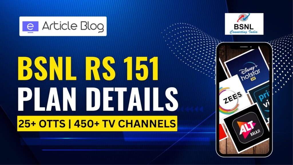 BSNL Rs 151 Plan Details