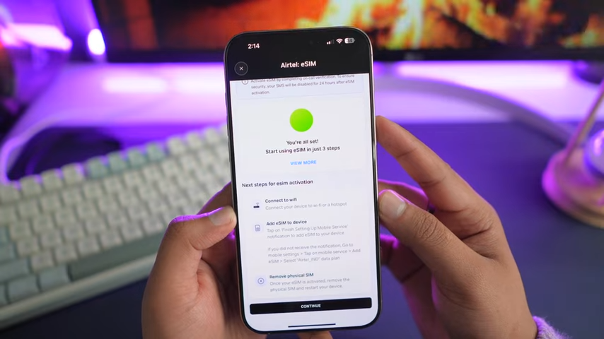 How to Convert Airtel SIM to eSIM Online? 13 How to Convert Airtel Physical SIM to eSIM for Free at Home Step by Step Guide 2025 2 27 screenshot