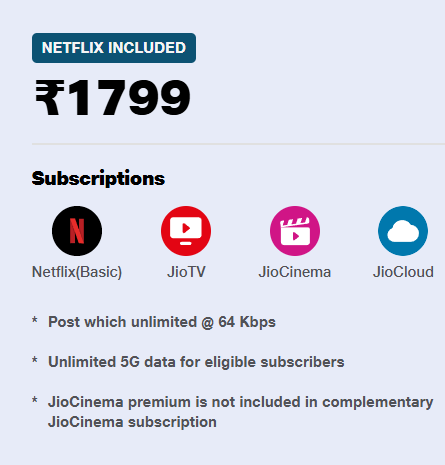 Jio Netflix Plans, Pricing, Details & Benefits 5 image 18