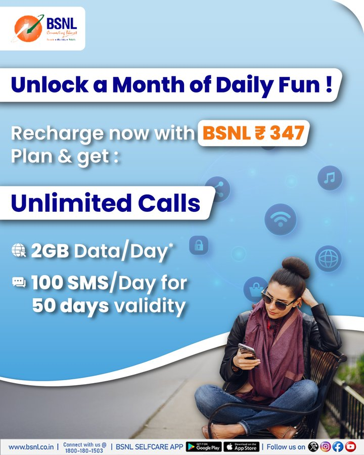 BSNL 347 Plan Details