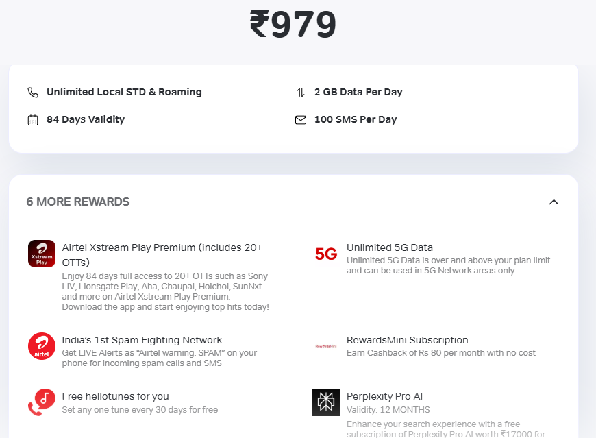 Airtel Unlimited Data Plan for 3 Months