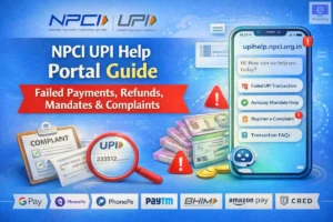 NPCI UPI Help Portal Guide: Failed Payments, Refunds, Mandates & Complaints