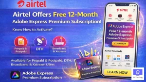 Airtel Offers Free 12-Month Adobe Express Premium Subscription | Know How to Activate? 1 Adobe Express Premium Subscription