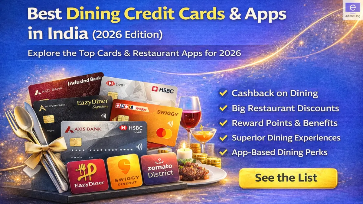 eArticleBlog - Your pocket guide to Smart Earning. 1 Best dining cards & apps 2026